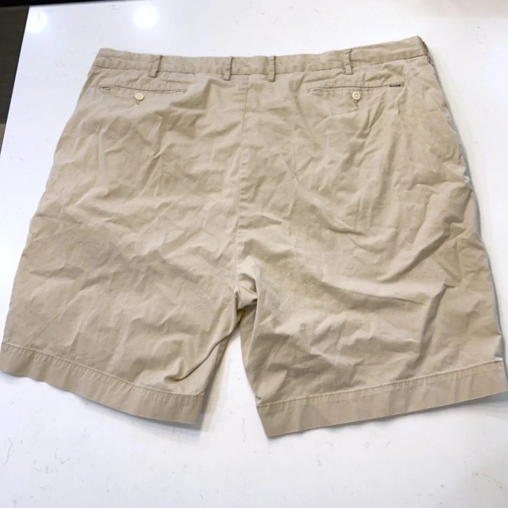 Polo Ralph Lauren Classic fit khaki chino shorts 46 tan preppy old‎ money